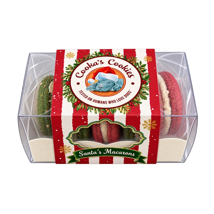 Cooka’s Cookies Doggie Macarons – Christmas Cookies