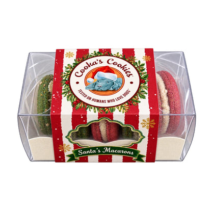 Cooka’s Cookies Doggie Macarons – Christmas Cookies