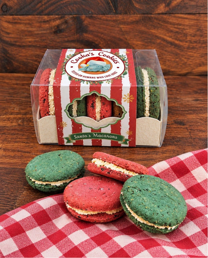 Cooka’s Cookies Doggie Macarons – Christmas Cookies
