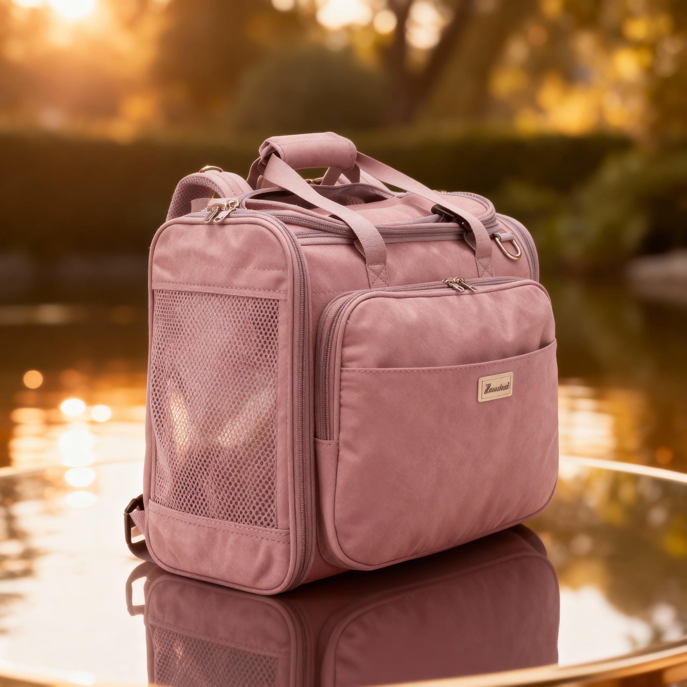 GoTogether draagtas - reistas of rugzak voor kleine honden tot 8kg en katten - stijlvolle hondentas / kattentas