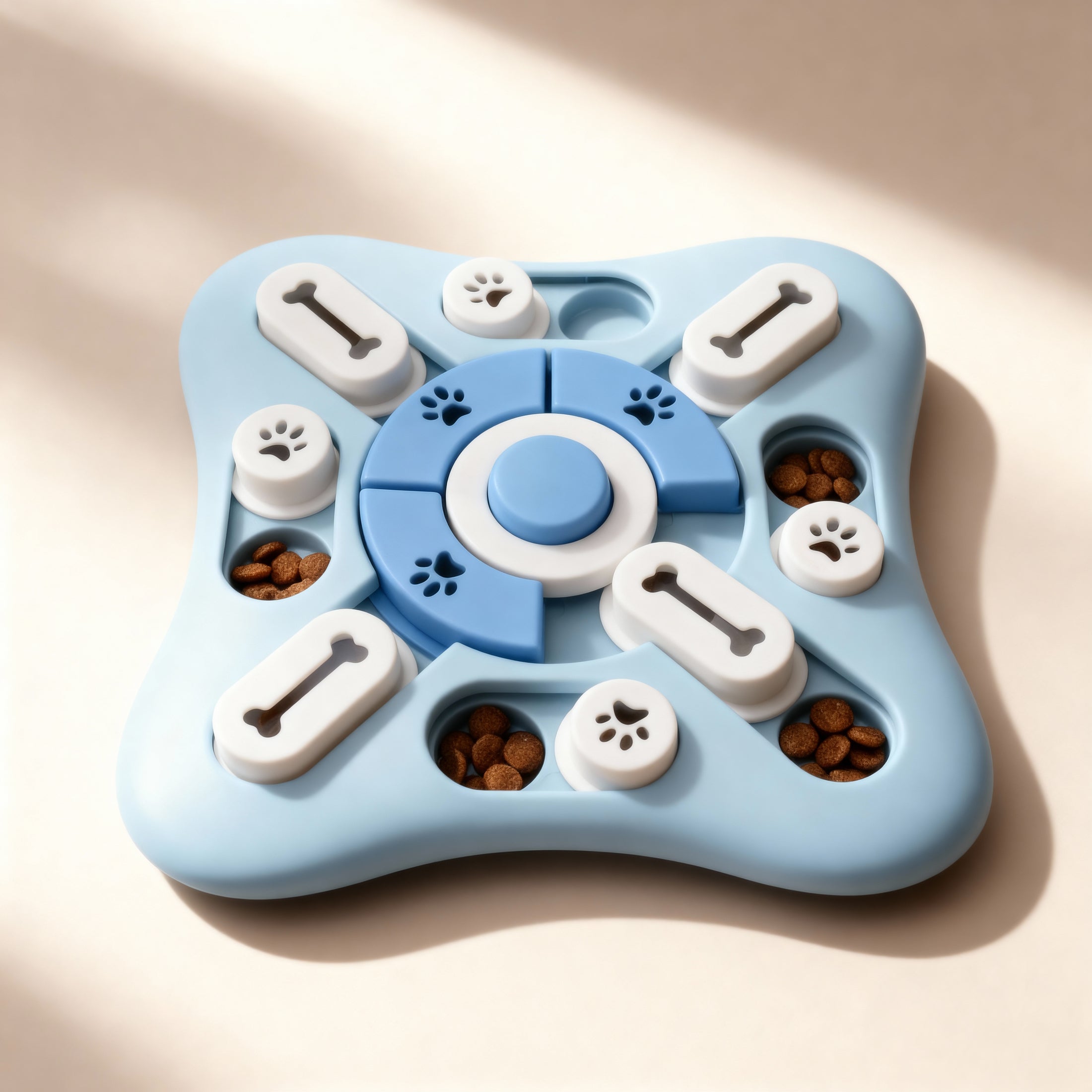 NeuroTwist Hondenpuzzel - intelligentie hondenspeelgoed: denkwerk, speurzin en concentratievermogen - stimuleert rust en focus, activeert het speurinstinct, meervoudige uitdaging