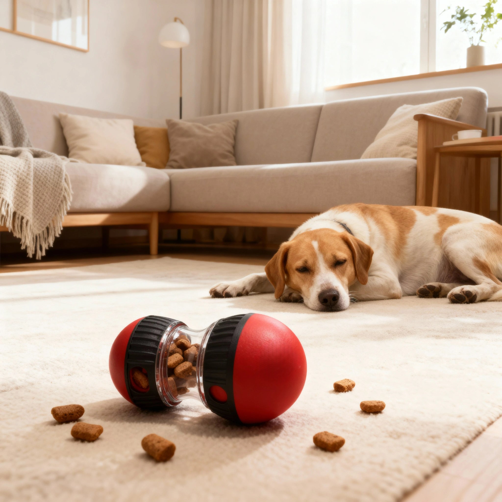 SnackSpinner honden intelligentie speelgoed - Hondenspeeltje om spelenderwijs te belonen én te vertragen - mentale stimulerende snacktool, trager eten, meer voldoening én minder verveling