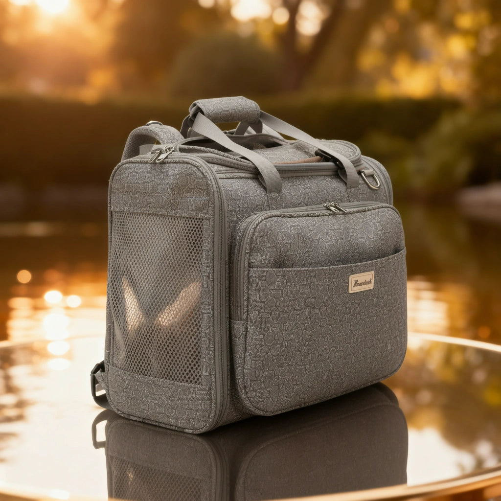 GoTogether draagtas - reistas of rugzak voor kleine honden tot 8kg en katten - stijlvolle hondentas / kattentas