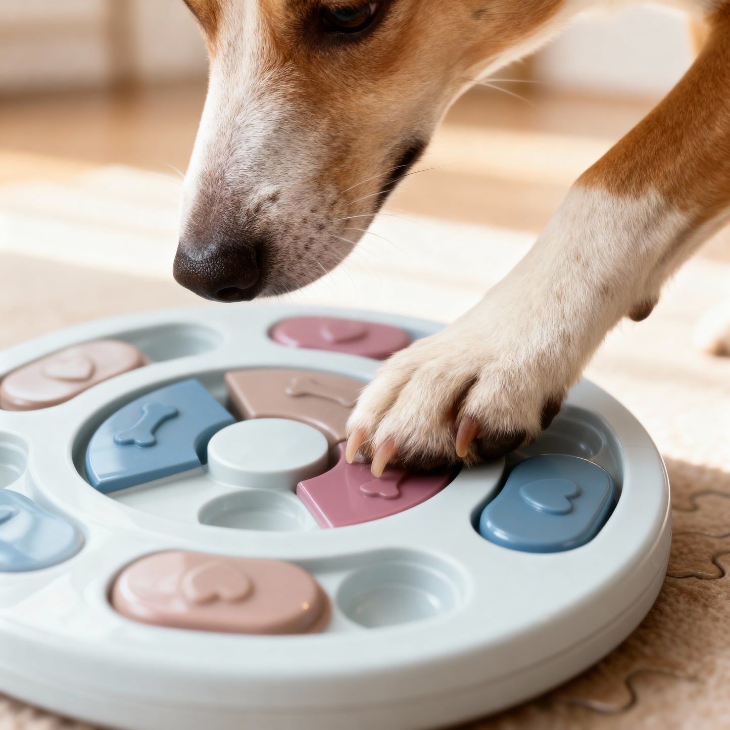 MindSlide Puzzle pour chien | Jouet interactif et gamelle anti-glouton