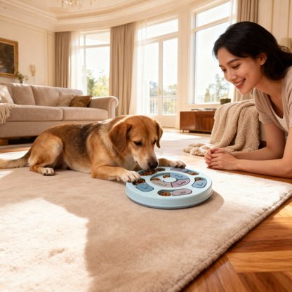 MindSlide Puzzle pour chien | Jouet interactif et gamelle anti-glouton