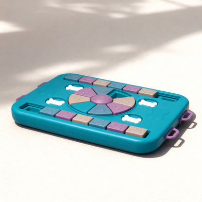 SensiDog Jouet d'Intelligence pour Chien Puzzle – Casse-tête Interactif pour Chien & Distributeur Lent Brainboard