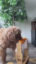 Video laden en afspelen in de galerijviewer, Snacklab treat dispenser Large, interactief honden speelgoed, Slow Feeder - Mentale workout voor slimme honden - draaien, schuiven en trekken - puzzel - hulpmiddel voor het mentale welzijn om verveling en stress te verminderen
