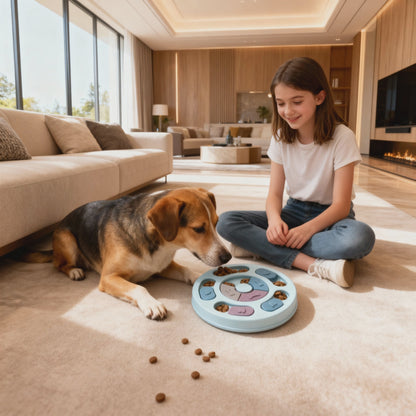 MindSlide Puzzle pour chien | Jouet interactif et gamelle anti-glouton
