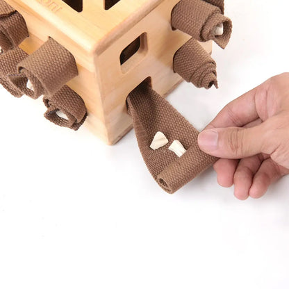 Snuffle Rubik's Cube Puzzle pour chien – Stimuler l'engagement – Amuser – Apporter une valeur ajoutée