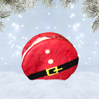Cooka’s Cookies Macarons Ventre de Père Noël – Biscuits de Noël
