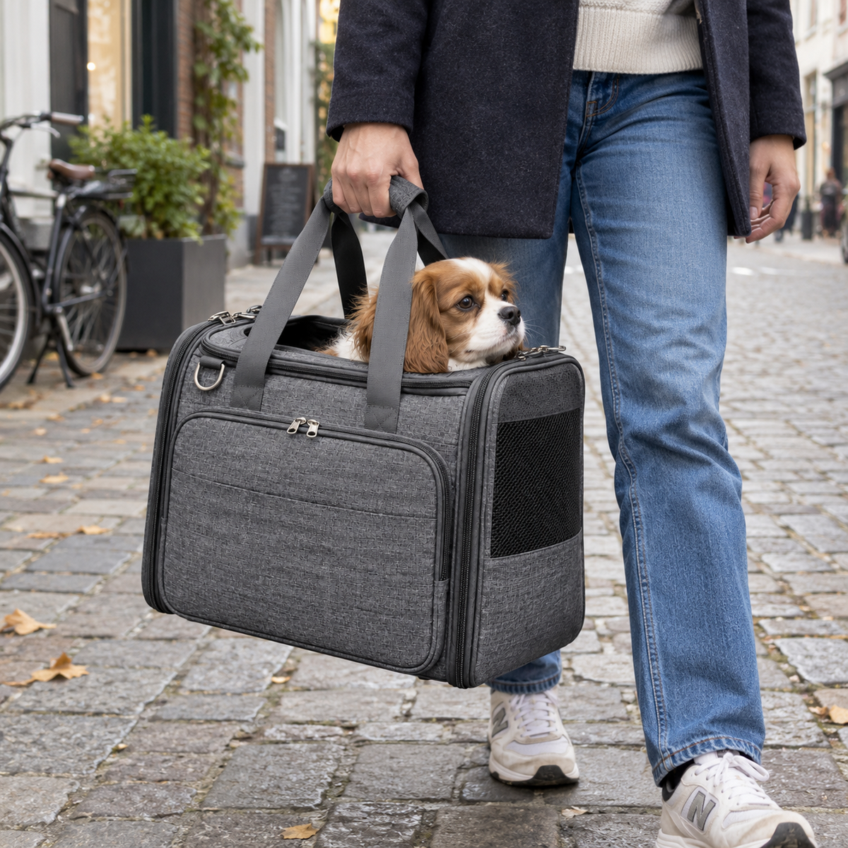 Sac de transport GoTogether pour petits chiens – jusqu'à 8 kg