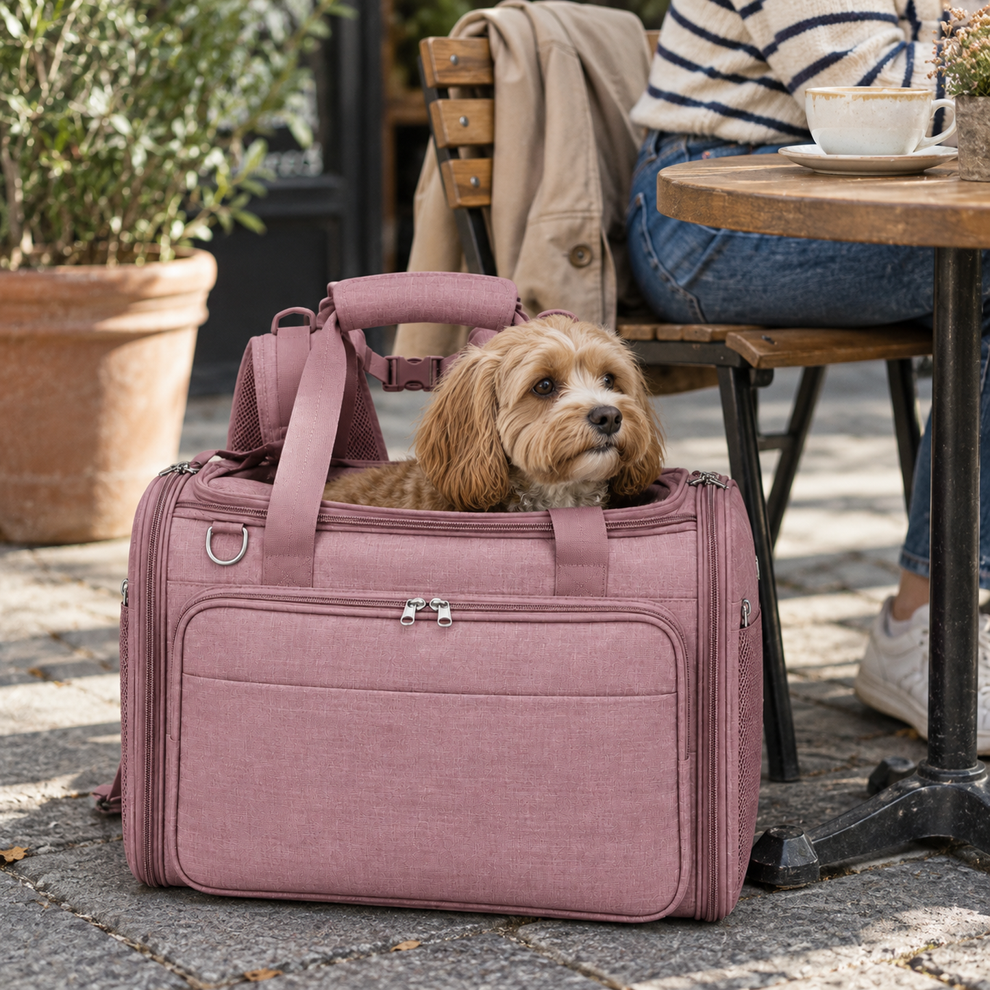 Sac de transport GoTogether pour petits chiens – jusqu'à 8 kg