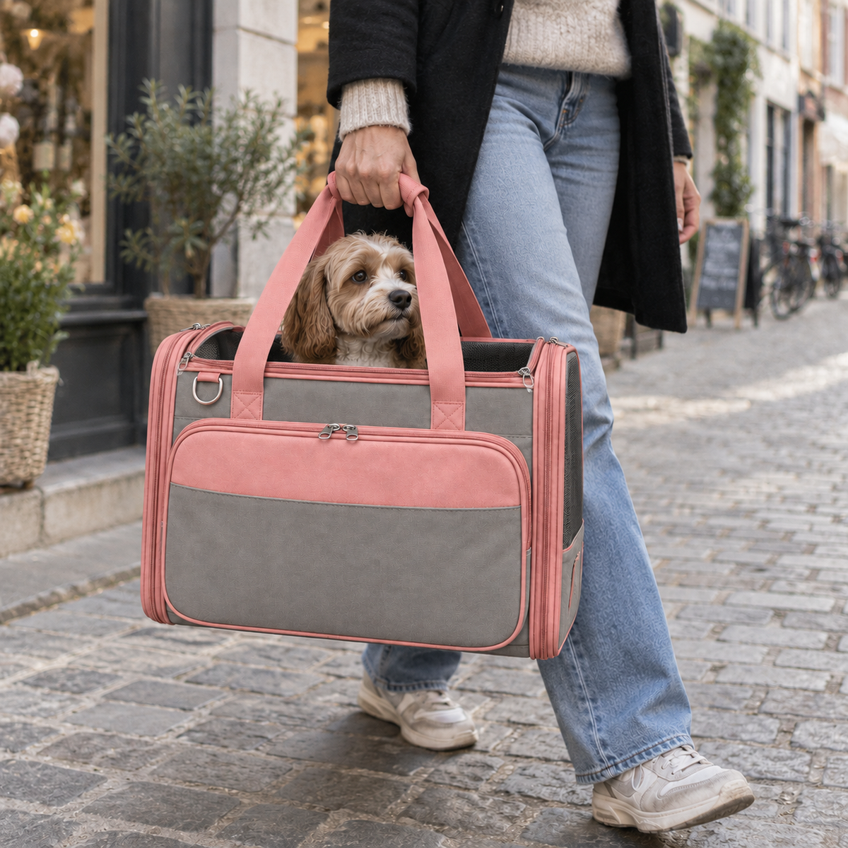 Sac de transport GoTogether pour petits chiens – jusqu'à 8 kg