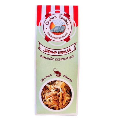 Cooka’s Cookies Schrimp Nibbles (crevettes séchées à l’air) – 45 g