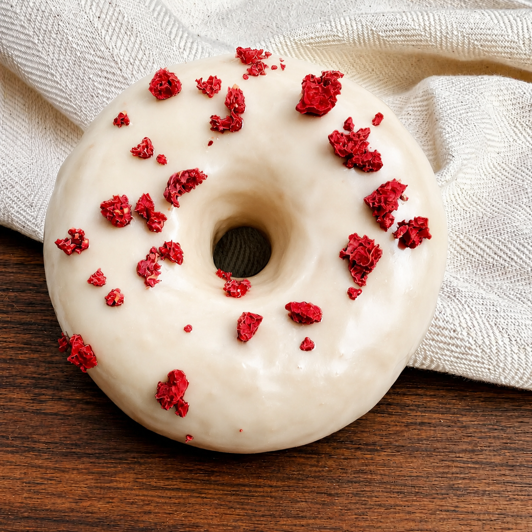 Donuts pour chiens Choco Baies – chocolat blanc 45 g