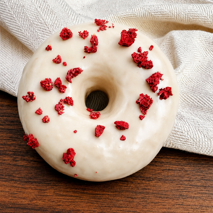 Donuts pour chiens Choco Baies – chocolat blanc 45 g