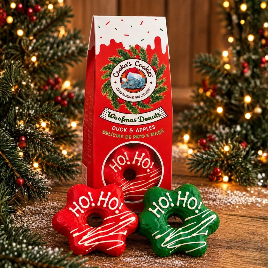 Woofmas Donuts – Kerstsnacks voor honden